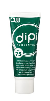 JUB Pigment za boju, premaz za unutarnji zid, koncentrat zeleni Dipi 75 0,1 l