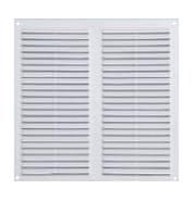 MAX-POL Ventilacijska rešetka s mrežom 350 x 350 mm, bijela