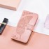 Maskica s preklopnim uzorkom leptira za Nothing Phone 3 5G, ružičasto zlatna