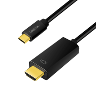 LOGILINK Kabel USB-C / HDMI, 4K 60 Hz, 1,8 m