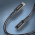 AXAGON Produžni kabel BUCM32-CF05AB, USB-C na USB-C 3.2 Gen 2, 0.5 m, 20 Gbps, aluminij