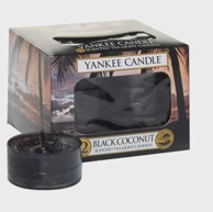 YANKEE CANDLE Mirisna svijeća Tea Lights 12/1 BLACK COCONUT