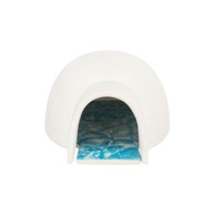 TRIXIE Keramička kućica za glodavce s podlogom za hlađenje 13x9x15 cm, bijela