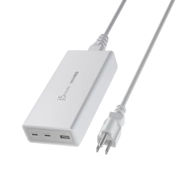 J5CREATE Punjač 185W GaN PD 3.1 s 3 priključka EU