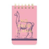 DESIGNWORKS INK A6 Bilježnica No Prob Lama 100 stranica