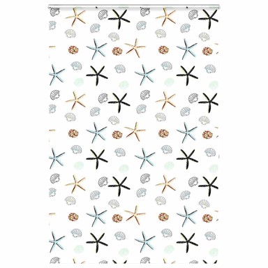 Rolo zavjesa za tuš s kazetom, 150x240 cm, širina tkanine 146 cm