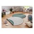 NORTHRUGS Okrugli vanjski tepih Bali ø140 cm, zeleni/dvostrani