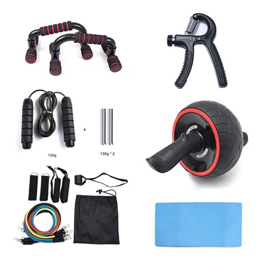 Set za fitnes, s elastičnim trakama otpora
