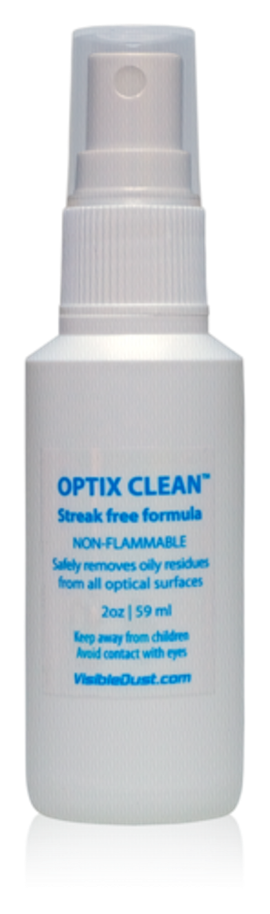 VISIBLE DUST Set za čišćenje fotoaparata Optix Clean tekućina za čišćenje