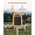 VEVOR Solarni punjač za električnu ogradu, 28 x 20 x 25 cm
