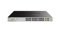 D-LINK Preklopnik mrežni, DGS-1026MP, Gigabit Ethernet, PoE, crna, siva