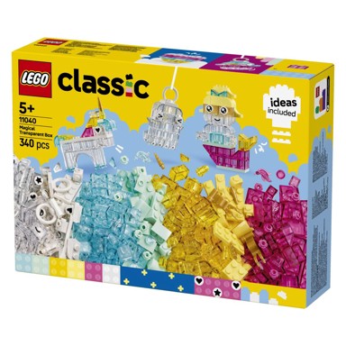 LEGO CLASSIC, Magična prozirna kutija 11040