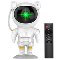LIVEFY Astronaut projektor noćnog neba, bijeli  