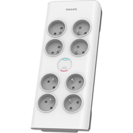 PHILIPS Prenaponska zaštita SPN7080WA/60, 8 utičnica, 2 m, bijela
