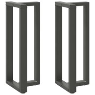 Noge barski stol T-oblika 2kom antracit 40x35x(100-101)cm čelik
