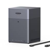 UGREEN NAS poslužitelj NASync DH4300 Plus, za 4 diska, ARM osmojezgreni, 8 GB DDR4, 2,5 GbE mreža