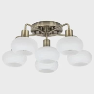 RABALUX Sorina stropna svjetiljka e14 6x max 40/antiäki mesing/ip20 ra3918