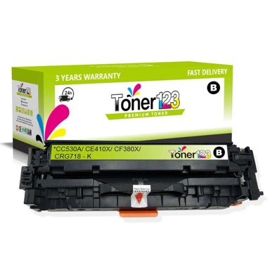 TONER123 Zamjenski toner Canon 718BK / CRG-718, crna