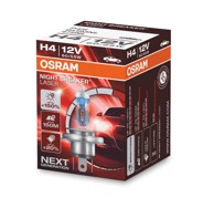 OSRAM Night Breaker Laser 12V H4 do 150% više svjetla do 20% bjelije (3700K)