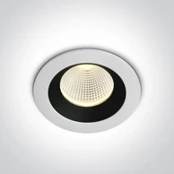 ONE LIGHT Bijela/crna ugradbena svjetiljka led 3w ww 350ma dark light dm10103e/w/b/w
