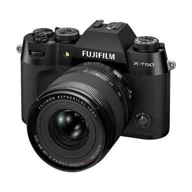 FUJIFILM Digitalni fotoaparat X-T50, XF 16-50mm F2.8-4.8 R LM WR, crni