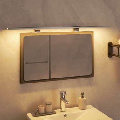 LED svjetiljka za ogledalo, 13 W, 80 cm, 3000 K, toplo bijela