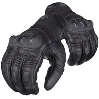 WOLF Kožne motociklističke rukavice TW40, veličina 2XL, crne
