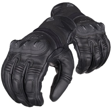 WOLF Kožne motociklističke rukavice TW40, veličina 2XL, crne