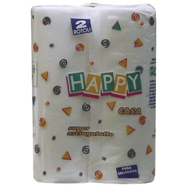 CARTINDUSTRIA VENETA Ručnik papirnati pk2 jastučni 30cm Happy, bijeli
