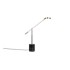 TRIO Crna/u srebrnoj boji LED stolna lampa (visina 65 cm) Fiore 
