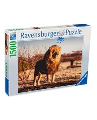 RAVENSBURGER Puzzle Lav u savani, 1500 kom