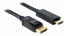 DELOCK kabel DisplayPort-HDMI 1 m, model 82586
