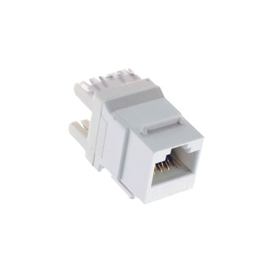 Keystone modul RJ11 Cat3, 180°, 6p4c