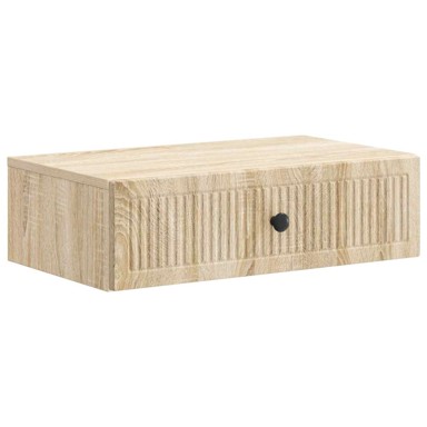 Zidni stol, 59 x 34,5 x 17 cm, hrast sonoma