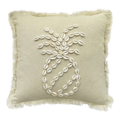 MIOLI DECOR Pamučna ukrasna jastučnica 43x43 cm Seashells 