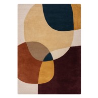 FLAIR RUGS Ljubičasti ručno rađen vunen tepih 120x170 cm Glow Purple Multi 