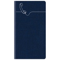 COLERE Adresar telefonski A–Z, 70 × 150 mm, tamnoplavi (E52)