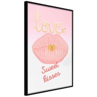Poster Pink Kisses 20x30