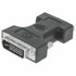 MANHATTAN Adapter 328883, DVI-I Dual Link (M) na VGA (Ž), crni