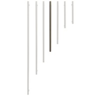 Ručkica E037, 392 mm, nikal