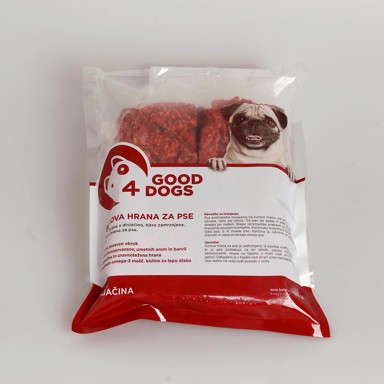 G4D BARF Hrana za pse, divljač, 1 kg