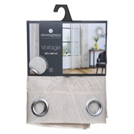 ATMOSPHERA Gotove zavjese Leaf, bež, 140x240 cm