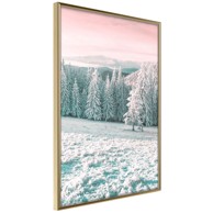 Poster Frosty Landscape 40x60
