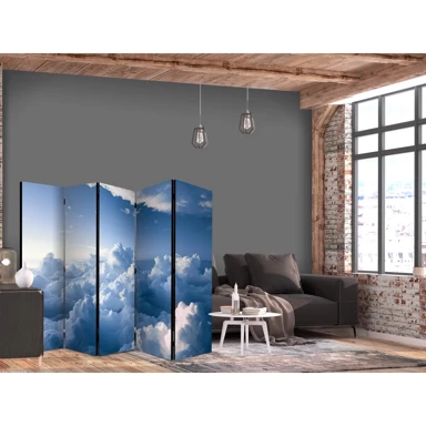 Paravan Zračni krajolici, Zrake obasjavaju pahuljaste oblake, 225 x 172 cm