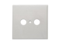 FAGOR AXING Poklopac, utičnica TV/FM, 80 x 80 mm, bijela