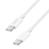 LOGILINK USB C kabel za brzo punjenje 1,5 m, 60 W, najlonski, 480 Mbit/s, bijeli