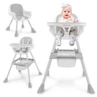 MOBY SYSTEM Magnolia 2u1 hranilica za bebe, siva
