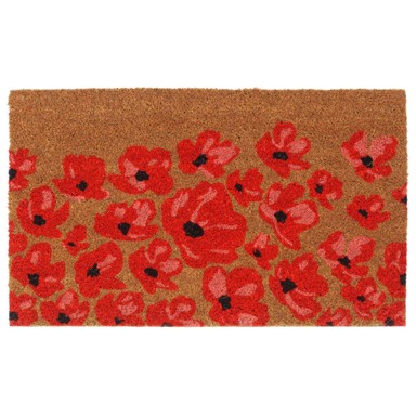 Otirač, kokosova vlakna, 45 x 75 cm, prirodni