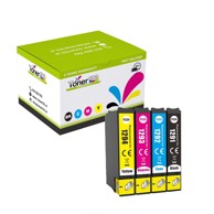 TONER123 Zamjenske tinte komplet Epson T1295 / C13T12954010 / T1291 + T1292 + T1293 + T1294, crna, cijan, magenta, žuta