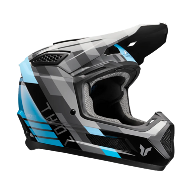 THOR Kaciga Fleet Forge, off road, camber black-teal, XS